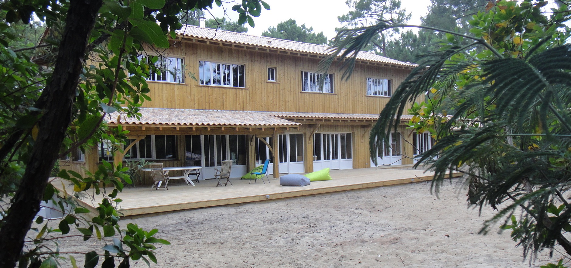 Vue panoramique du Cap Ferret